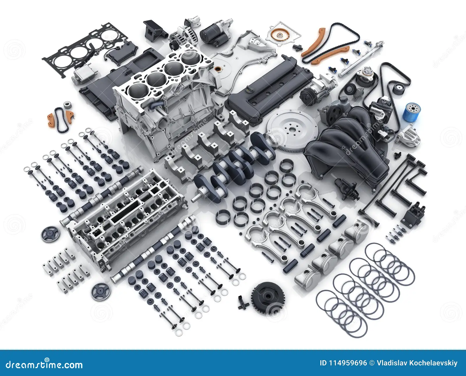 Assorted Engine Parts