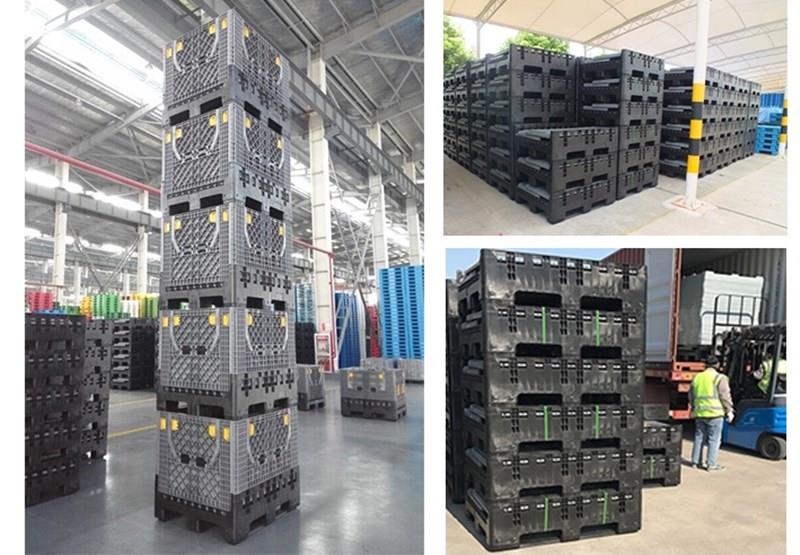 Bulk Pallets in Auto Parts Warehouse